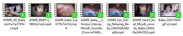 斗鱼Asmr主播尤优Baby7部合集